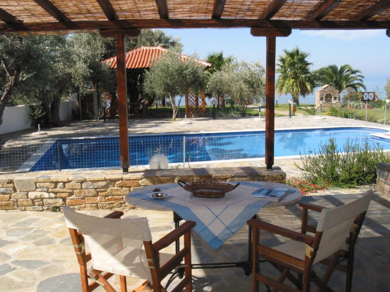 Razi Beach Lefokastro Exterior foto