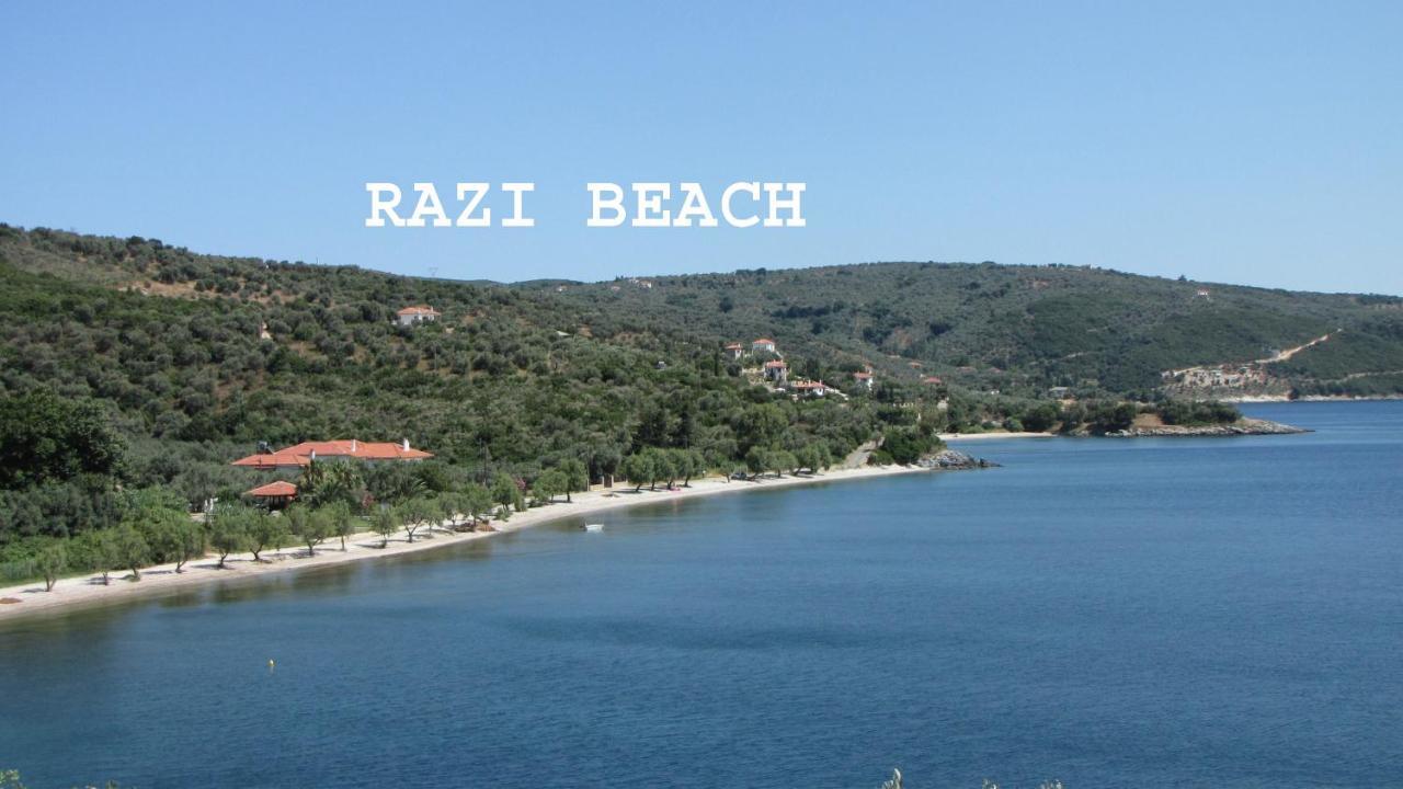 Razi Beach Lefokastro Exterior foto