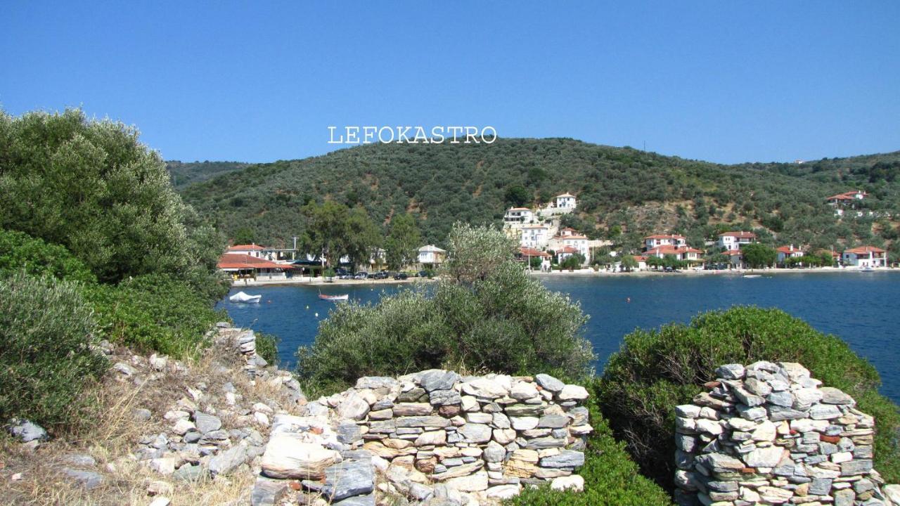 Razi Beach Lefokastro Exterior foto